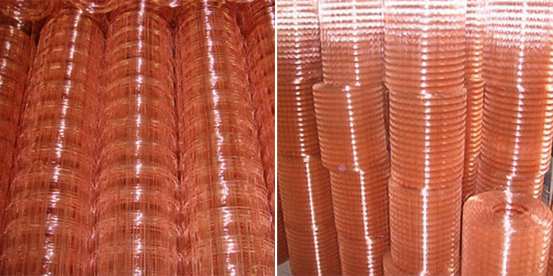 Copper Coated Wire Mesh